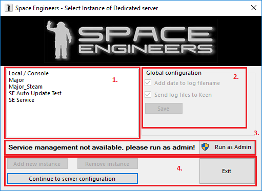 Space Engineers Dedicated Servers